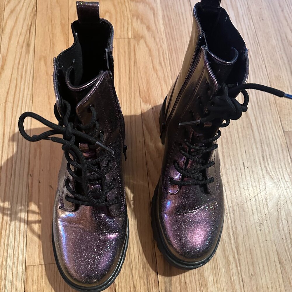 Combat Boots - Kids Size 5
